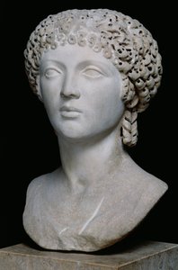 Busto de una mujer romana, posiblemente Poppaea Augusta, AD 55-60